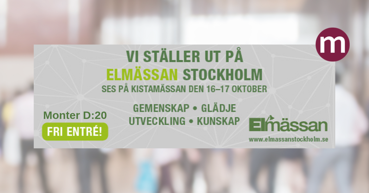 Minuba ordersystem på elmässan